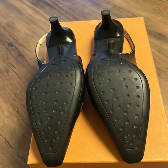 Tod’s Novak Chanel Decoupage slingback black - Picture 6 of 11